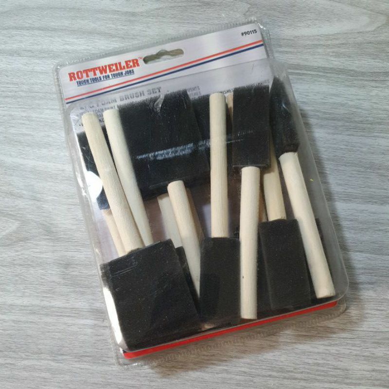 Jual Foam Brush / Kuas Busa / Spons Kotak Set 12 Sponge Brash