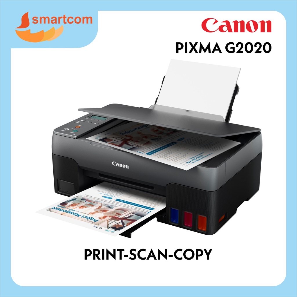 Jual PRINTER CANON PIXMA G2020 A4 AllinOne Ink Tank Printer G 2020