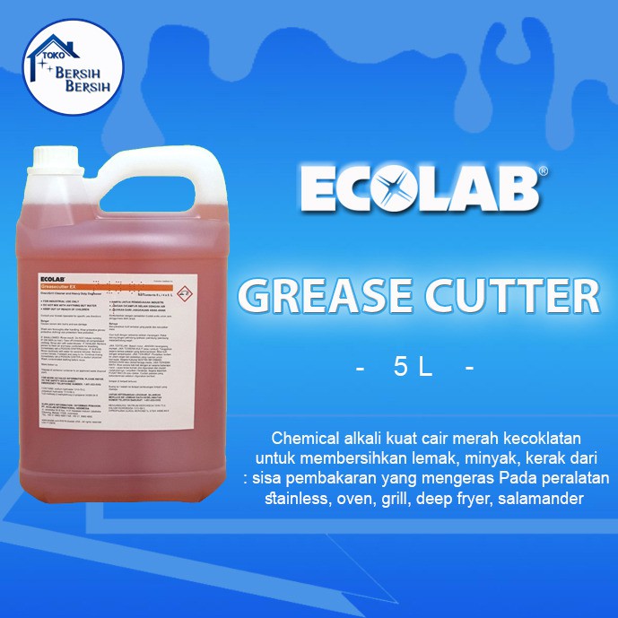 Jual Ecolab Grease Cutter Grill Cleanser Shopee Indonesia