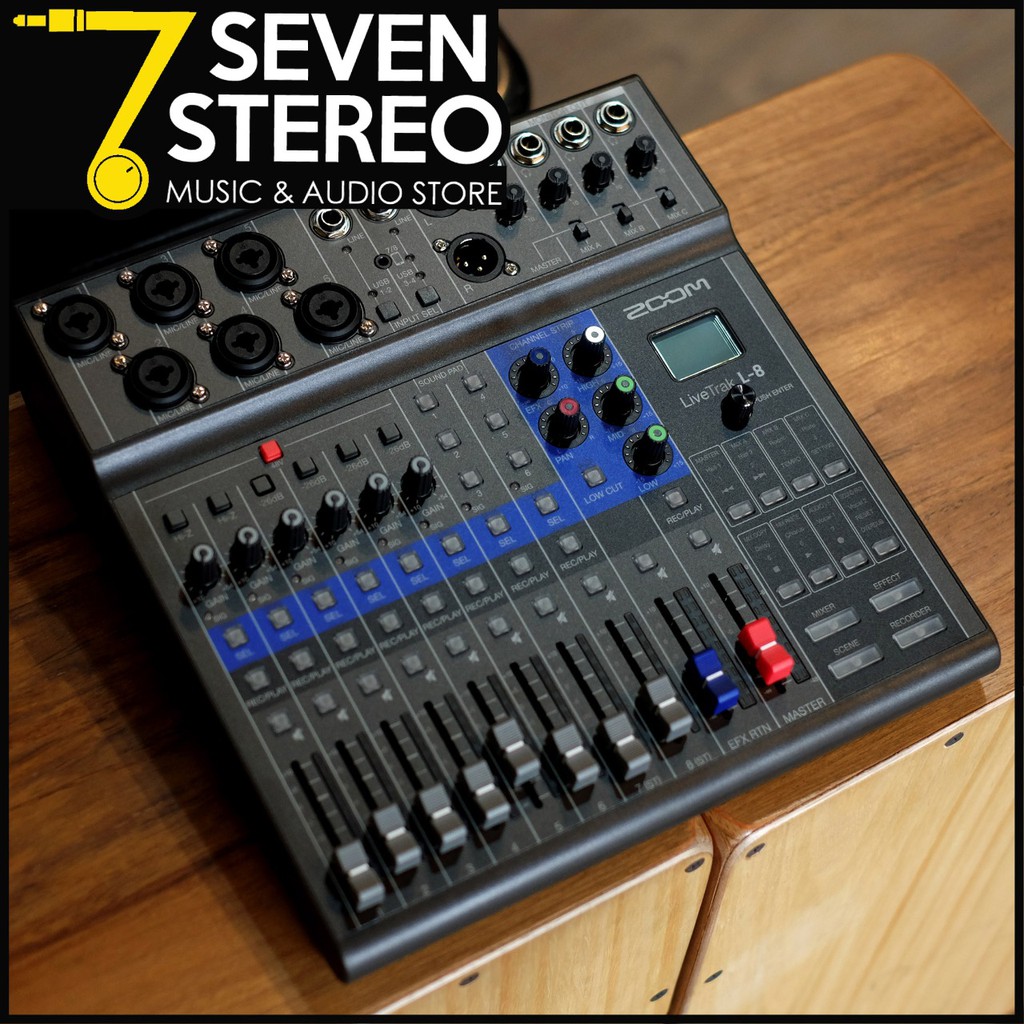 Jual Zoom LiveTrak L8 L8 Digital Mixer Shopee Indonesia