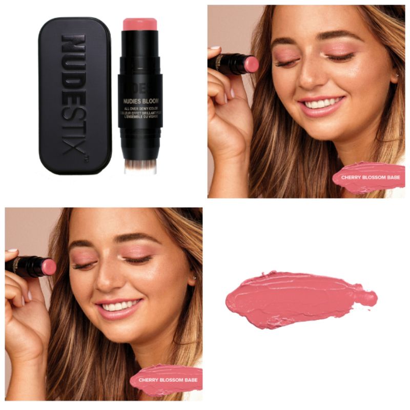 Jual NUDESTIX NUDIES BLOOM ALL-OVER DEWY COLOR BLUSH - CHERRY BLOSSOM