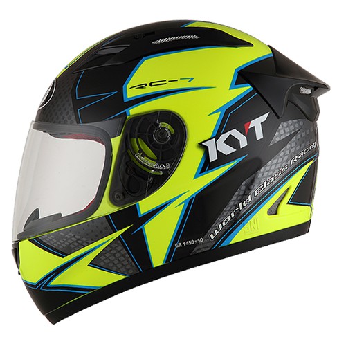Jual KYT RC SEVEN RC7 RC7 RC 7 MOTIF 16 FLUO SPECIAL EDITION HELM(03)