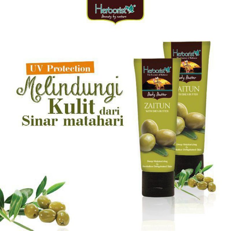 Jual Herborist Body Butter With Shea Butter 80gr Tube Herboris Body