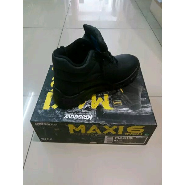 Jual KRISBOW SAFETY SHOES SEPATU PENGAMAN MAXI 6 Shopee Indonesia