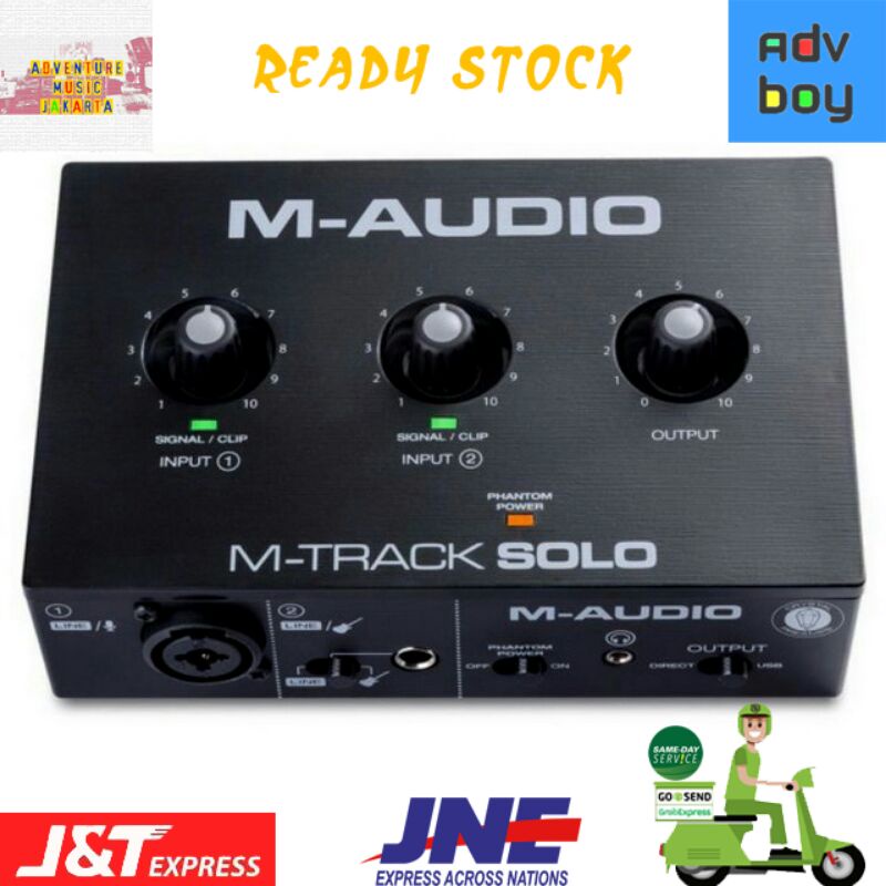 Jual M AUDIO M TRACK Solo Soundcard Audio Interface MAudio MTrack Solo