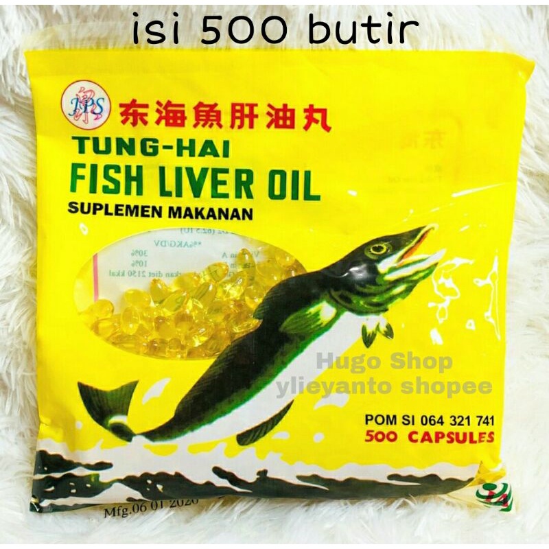 Jual Tunghai minyak ikan / fish oil Tunghai / fish liver oil Shopee