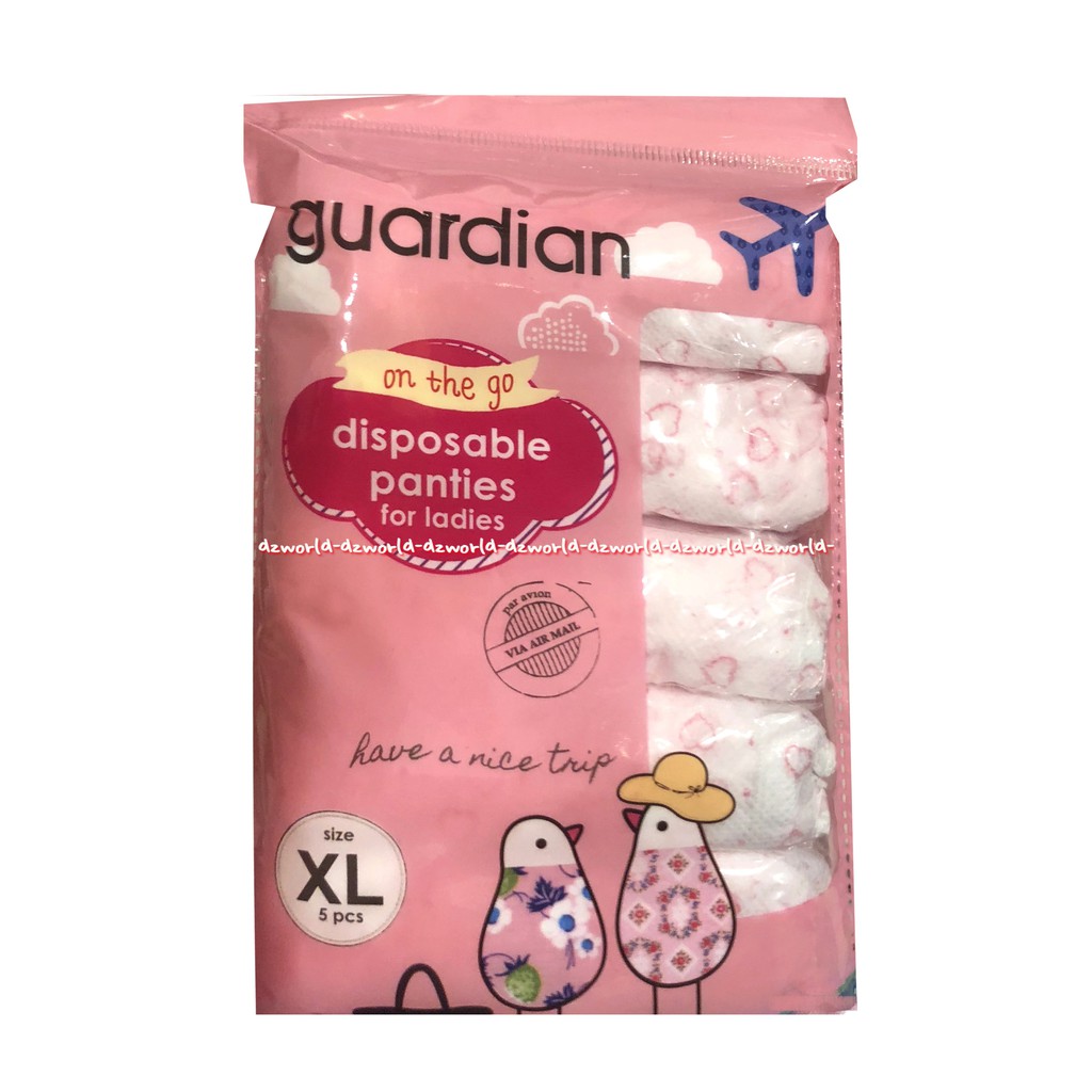 Jual Guardian Disposable Panties For Ladies L Celana Dalam Sekali Pakai