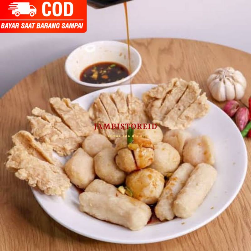 Jual (JAMBISTOREID) JAMBI LANGSUNG KIRIM Paket 22pcs Pempek Kecil Free