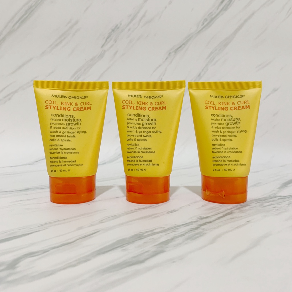 Jual Mixed Chicks Styling Cream Coil Kink & Curl Hair Style Cream Shopee Indonesia