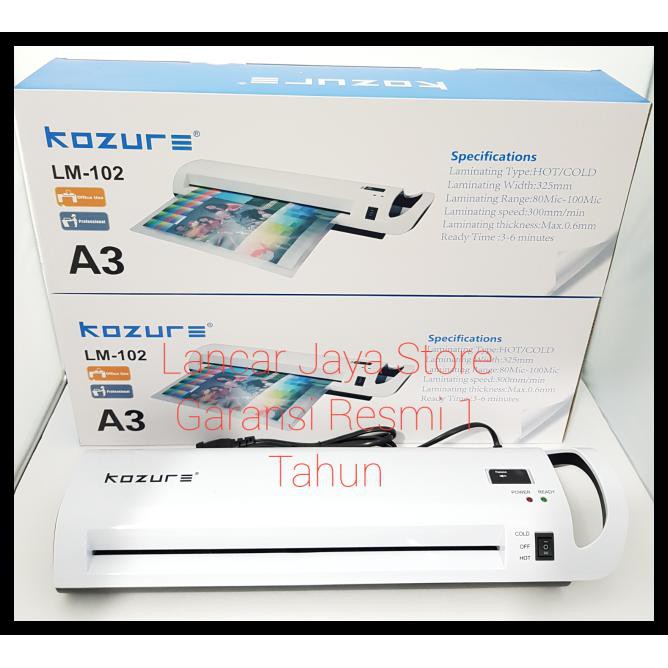 Jual Mesin Laminating Kozure LM 102 A3 TERBAIK Shopee Indonesia