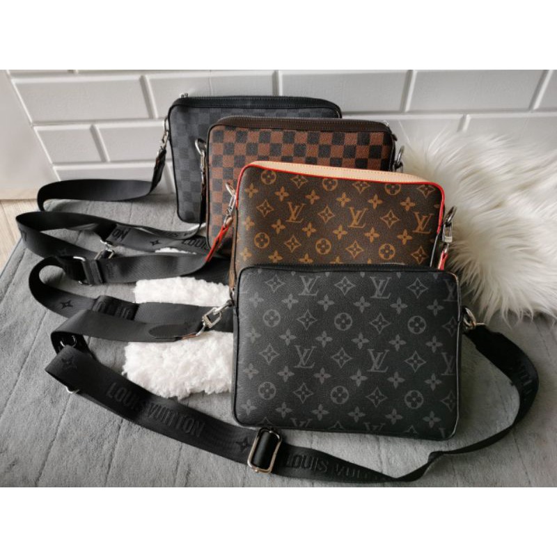 Jual lv POCHETTE MULTI TRIO SET SLING BAG / TAS SELEMPANG PRIA lv MULTI