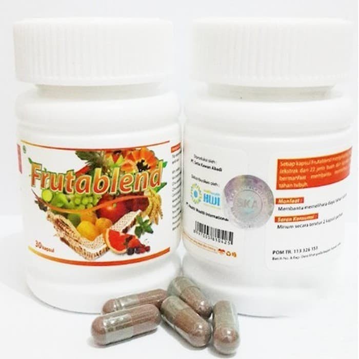 Jual Frutablend HWI Original Isi 30 Kapsul Suplemen Kesehatan Jantung