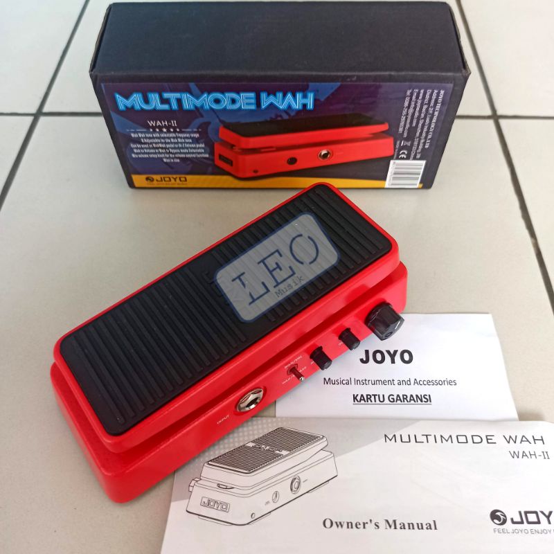 Jual JOYO WAHII WAH 2 PEDAL MULTIMODE GUITAR EFFECT EFEK PEDAL JOYO