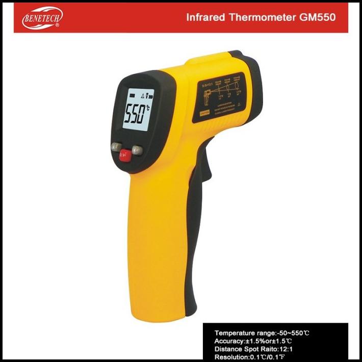 Jual Gm550 Infrared Thermometer Original Termometer Gun Termo