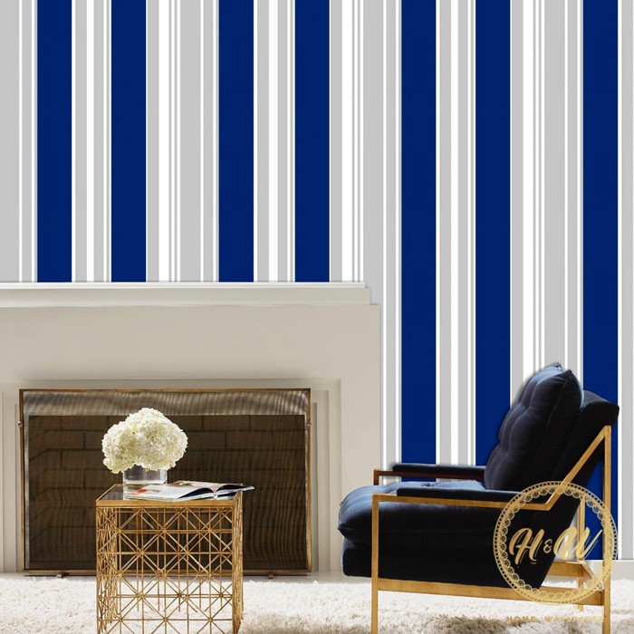 Jual HW PROMO WALPEPER Wallpaper Sticker Dinding Motif Garis Salur