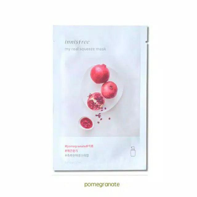 Jual Innisfree Sheet Mask My Real Squeeze Baca Disclaimer Masker
