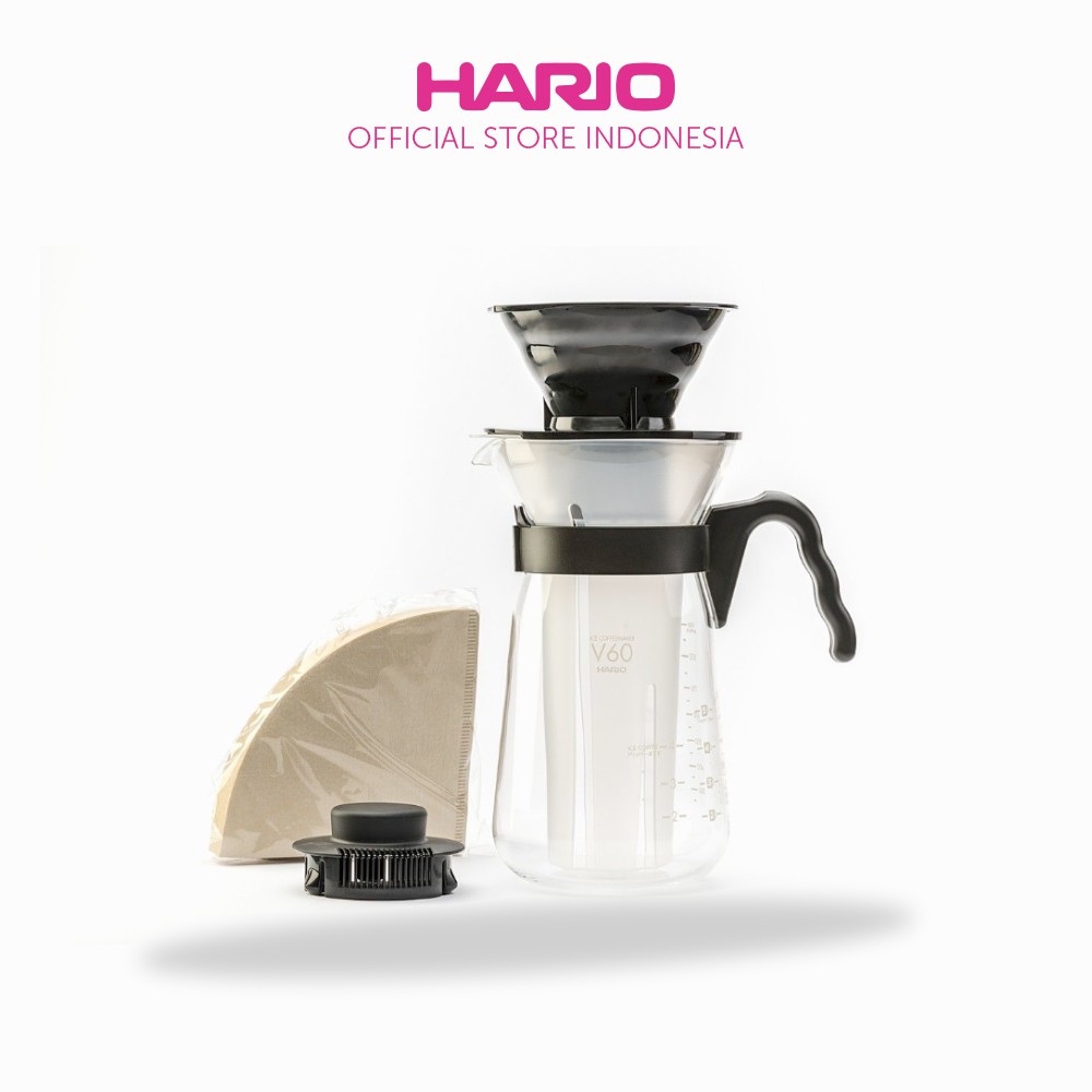 Jual Hario V60 Ice Coffee Maker Fretta VIC02B Shopee Indonesia