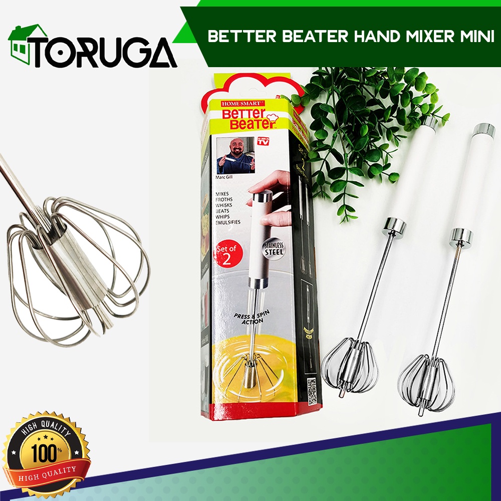 Jual BETTER BEATER HAND MIXER MINI PENGOCOK TELUR ADONAN OTOMATIS TANPA