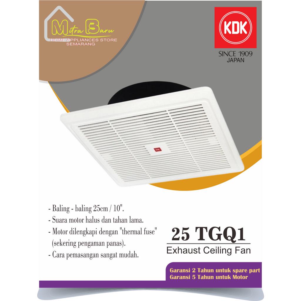 Jual KDK Exhaust Ceiling Fan 10 inch 25TGQ 25 TGQ Kipas Atap plafond