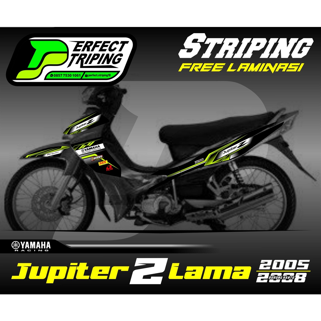 Jual Stiker Striping Motor JUPITER Z LAMA Sticker Striping List JUPITER