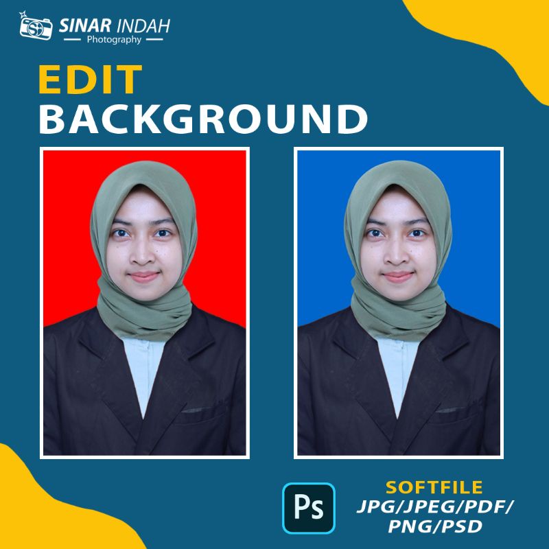 Jual Jasa Edit Background Pas Foto Shopee Indonesia