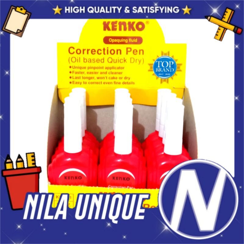Jual TIPEX CAIR / CORRECTION PEN KENKO (HARGA SATUAN) Shopee Indonesia