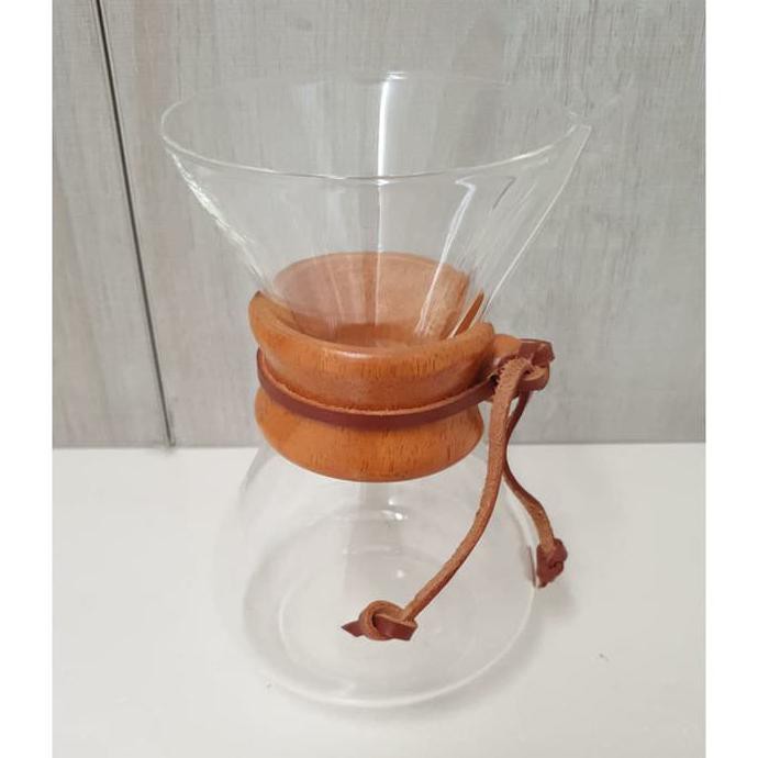 Jual Chemex Coffee 400ml Pour Over Wood Handle Pot Kopi Pour Over Shopee Indonesia