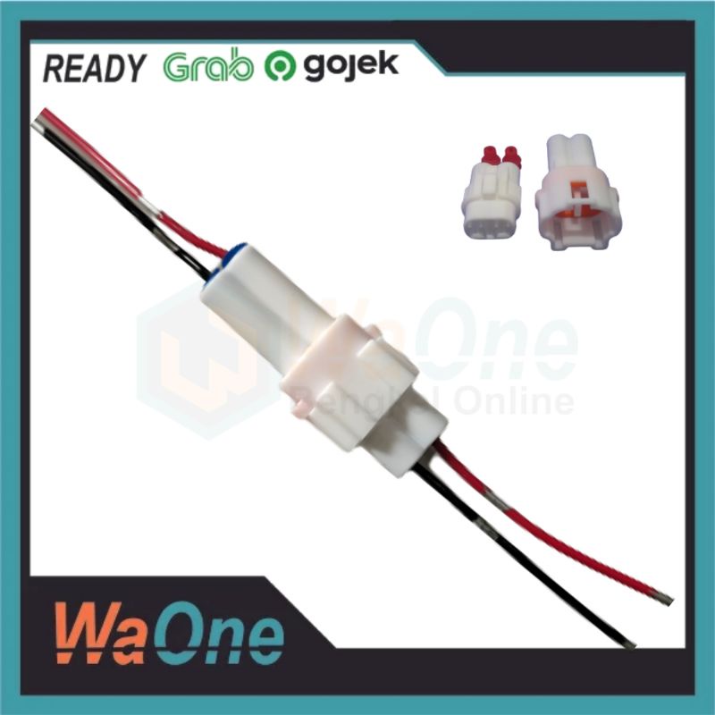 Jual Socket Spull + Skun Yamaha Jupiter Z Mio Lama Smile 2 pin Soket