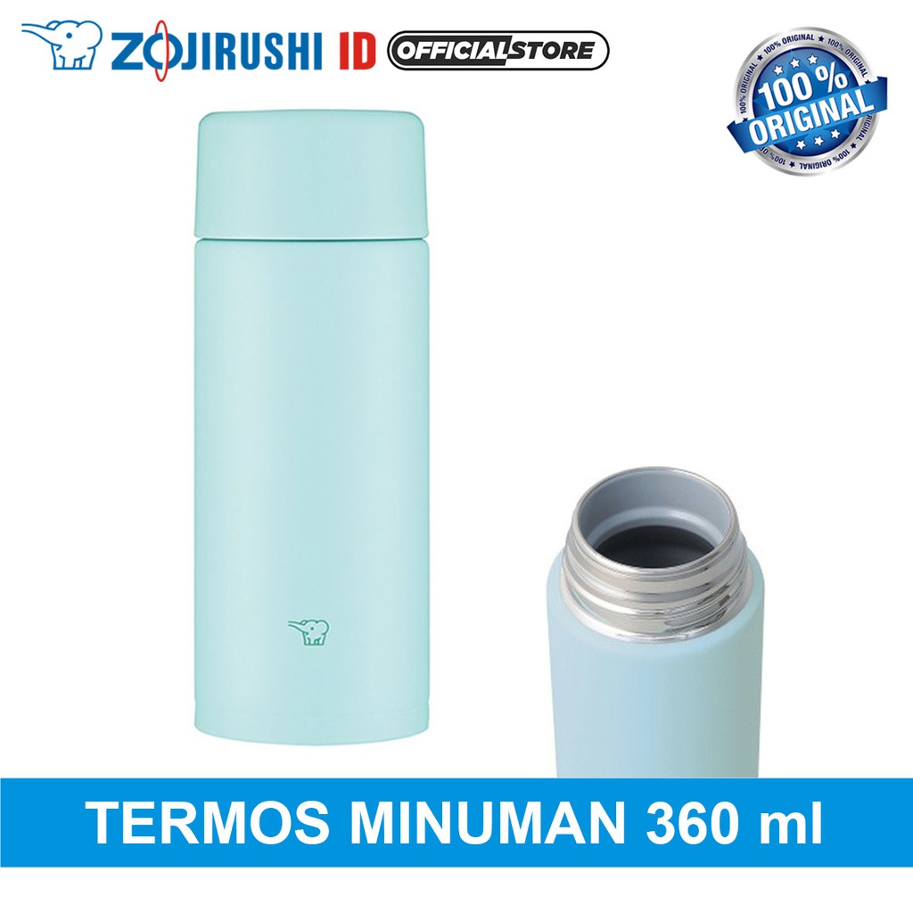 Jual Zojirushi SMZA36 AM Vacuum Mug Botol Minum Tumbler 360mL [Mint