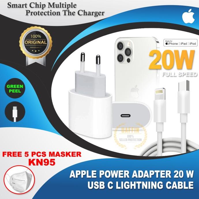 Jual Adaptor Charger Iphone 12 Pro 12 Pro Max Adaptor USB C Fast