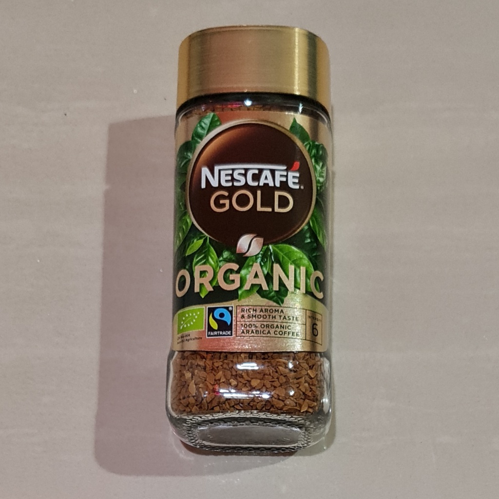 Jual Nescafe Gold Organic Rich Aroma 100 Organic Arabica Coffee 100