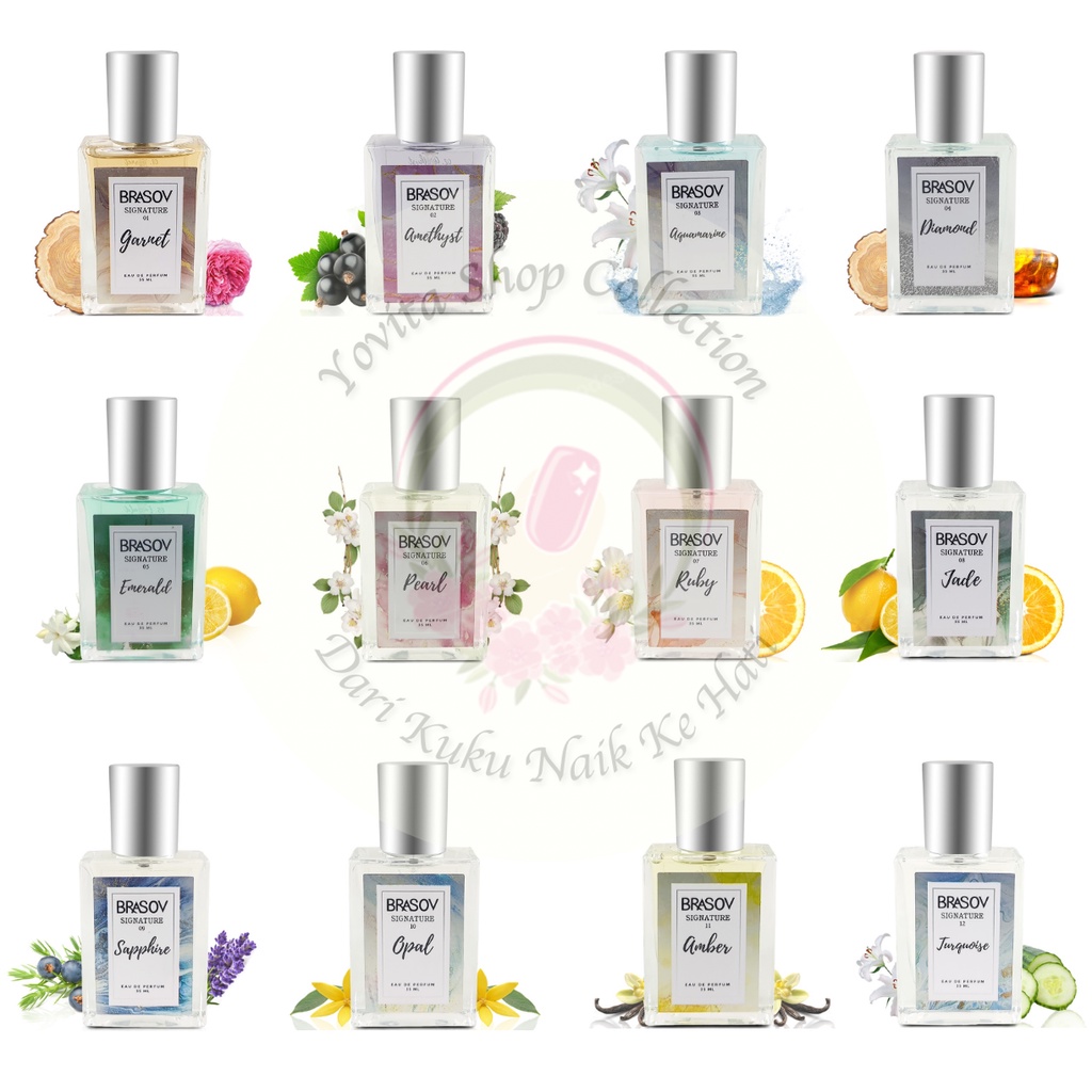 Jual Parfum Brasov Wanita 35ml Eau De Parfume Signature Parfum Spray
