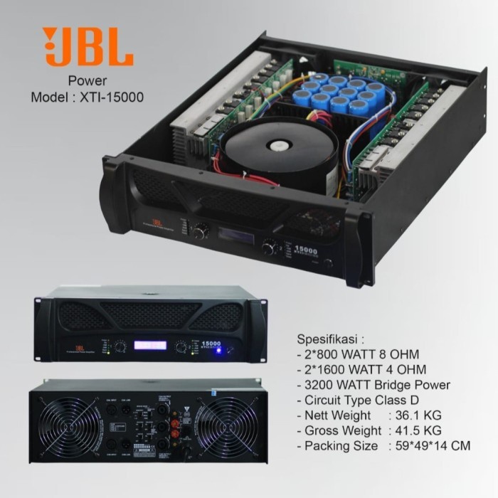 Jual Matahari Electronic JBL POWER AMPLIFIER XTI15000 ORIGINAL