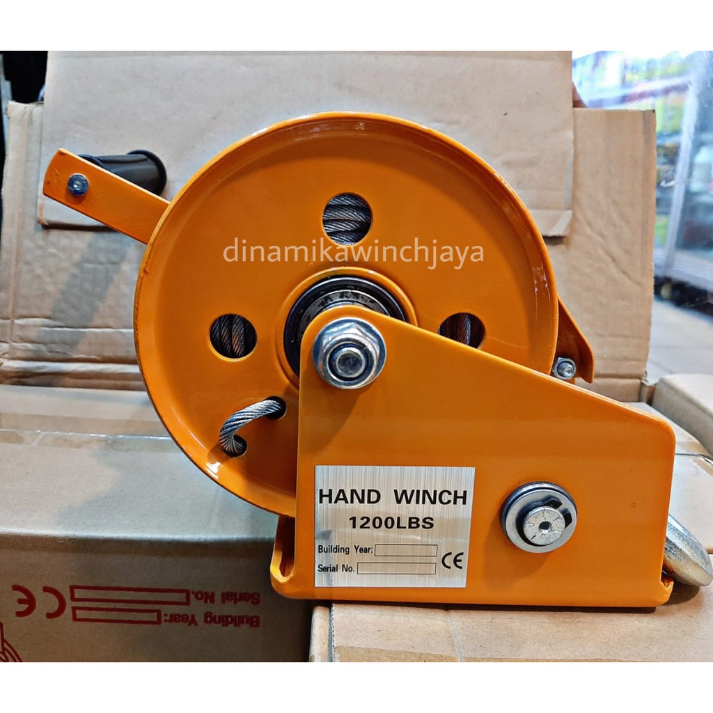 Jual Hand Winch 1200LBS Plus Sling 20 Meter Shopee Indonesia