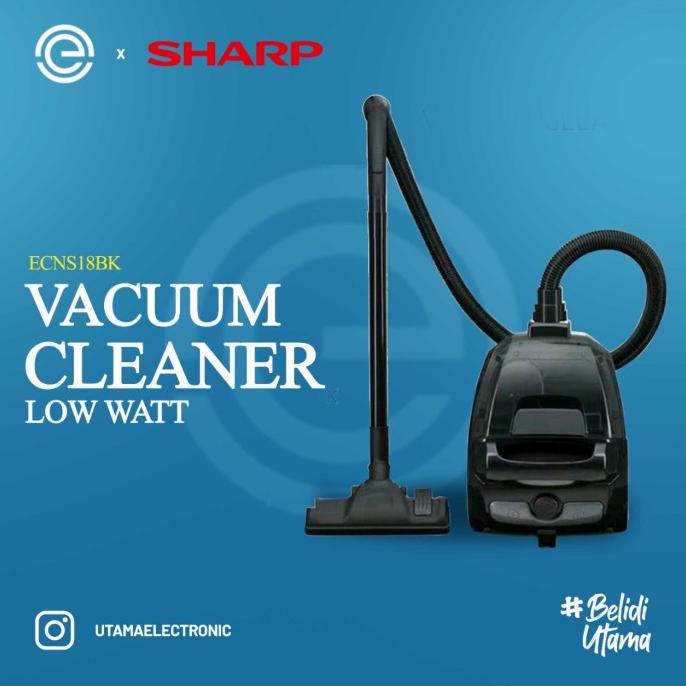 Jual SHARP Vacuum Cleaner Low Watt ECNS18 Shopee Indonesia