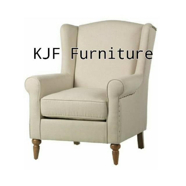Jual Sofa retro wing chair sofa single retro minimalis Shopee Indonesia