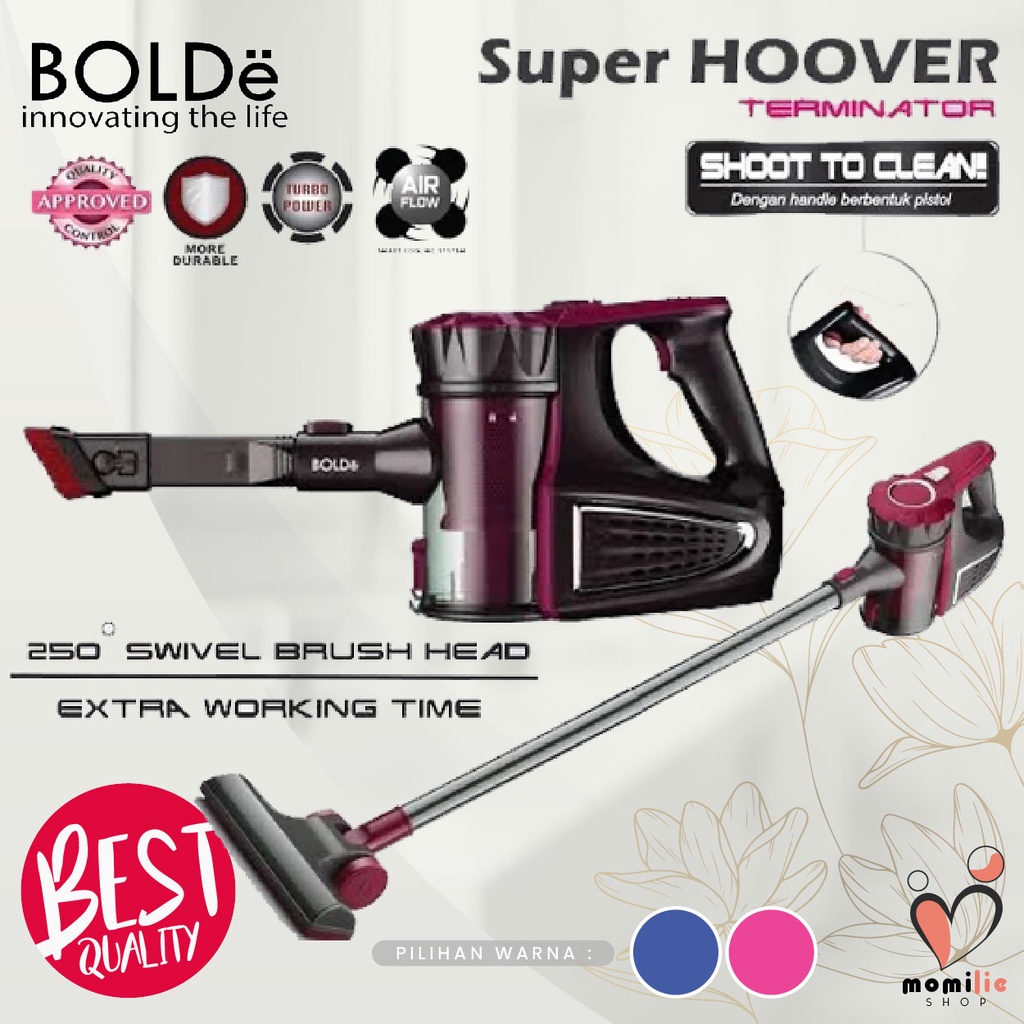Jual BOLDe Super Hoover Terminator Original (Vacuum Cleaner / Penyedot
