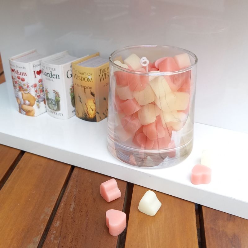 Jual Sparkly Love Aesthetic Scented Candles / Korean Candle / Lilin