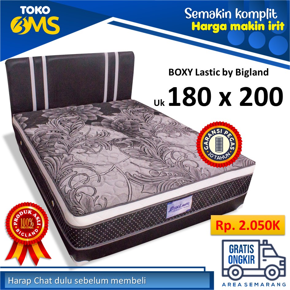 Jual Multibed Springbed Box Lastic by Bigland Semarang ukuran 180x200