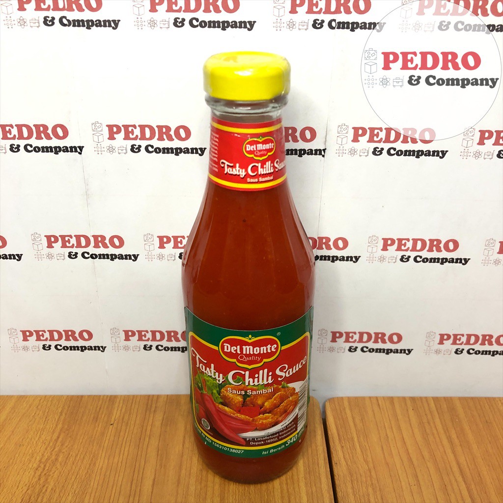 Jual Del monte tasty chilli sauce 340 ml delmonte saus sambal botol
