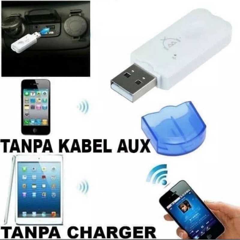 Jual bluetooth receiver praktis tanpa kabel dan tanpa di cas bluetooth