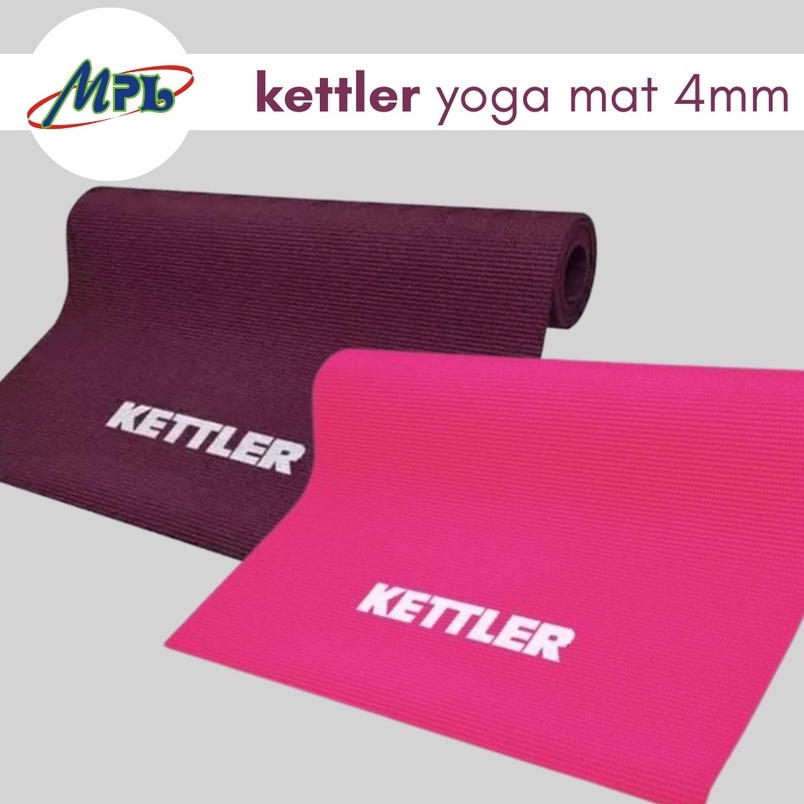Jual MATRAS YOGA KETTLER / YOGA MAT KETTLER 68'' x 24'' x 4 mm (101000