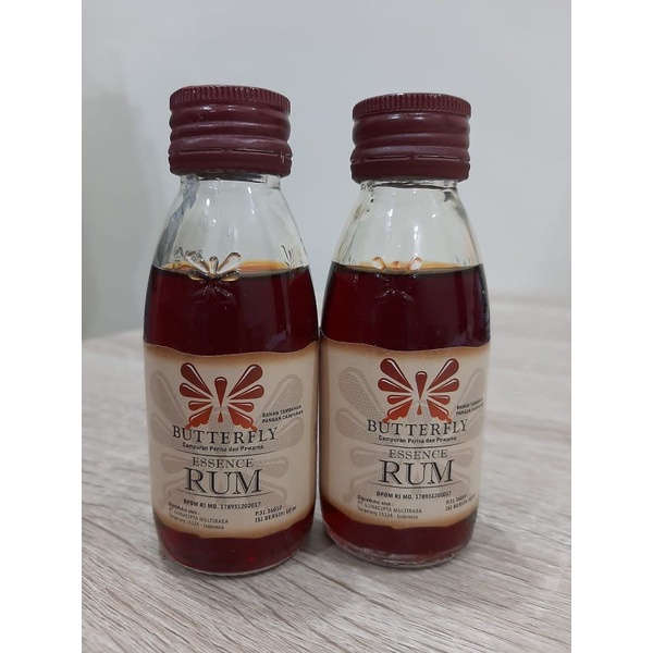 Jual butterfly rum essence 60ml Shopee Indonesia