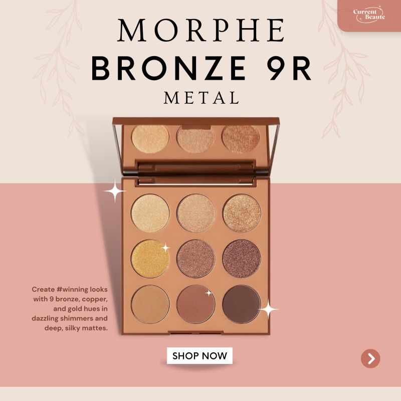 Jual MORPHE 9R BRONZE METAL ARTISTRY PALETTE Shopee Indonesia