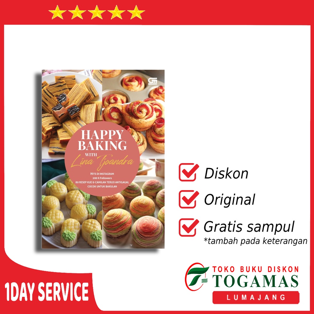 Jual HAPPY BAKING WITH LINA TJOANDRA LINA TJOANDRA Shopee Indonesia