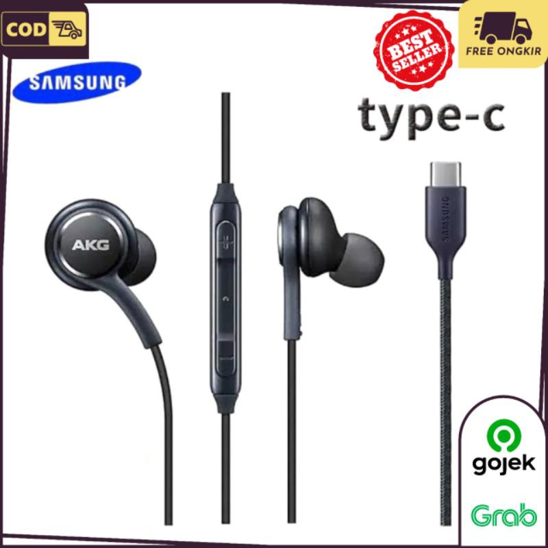 Jual Headset AKG / Headset Samsung Type C / Earphone Samsung Type C