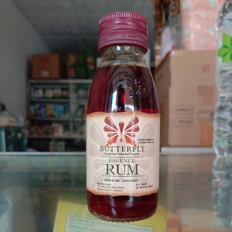 Jual essence RUM MEREK BUTTERFLY 60ml Shopee Indonesia
