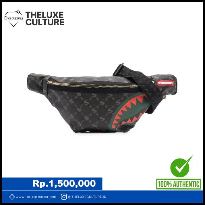 Jual Sprayground Dollar Black Waistbag (100 Authentic) Shopee Indonesia