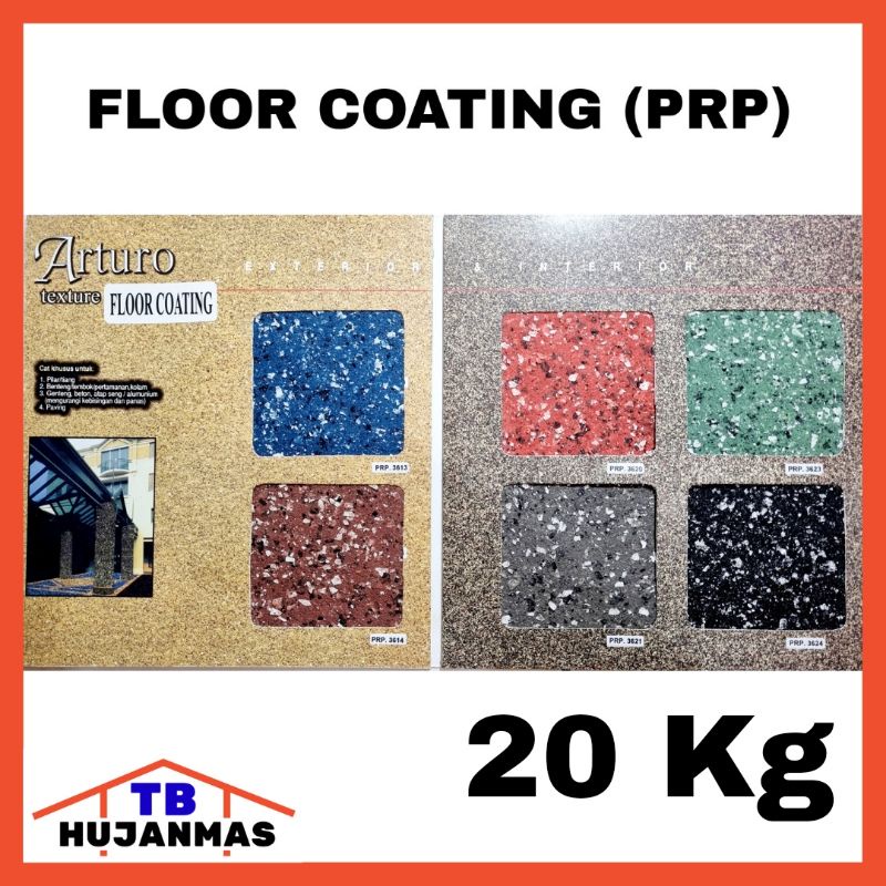 Jual ARTURO Cat Tembok Dinding Teksture 20 Kg Tipe Floor Coating (PRP
