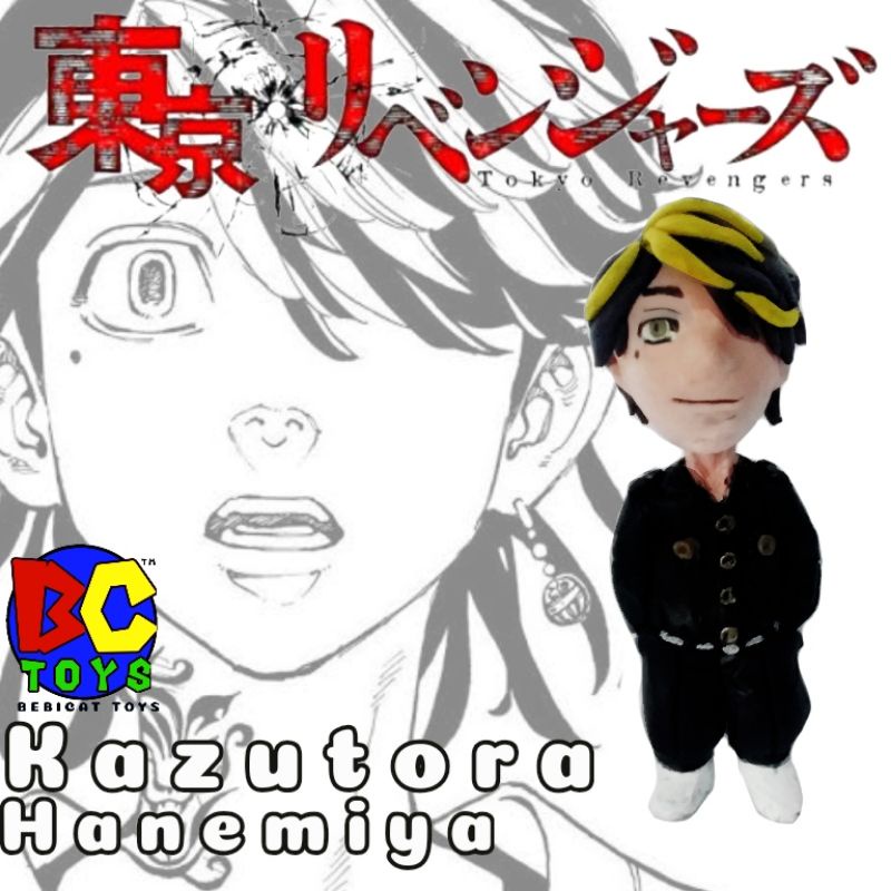 Jual mainan action figure anime TOKYO REVENGERS (new) hanemiya kazutora